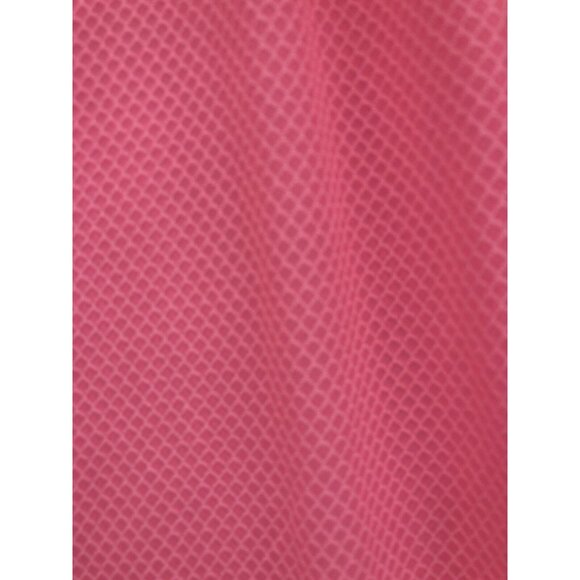 Barbiecore Bright Pink Vtg Nightgown W/ Lace and Waffle Weave Pattern Medium - Picture 5 of 8